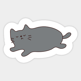 Sleeping Cat Sticker